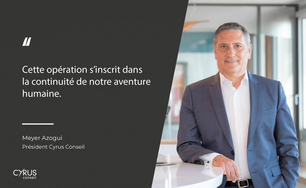 Le Groupe Cyrus finalise l’acquisition d’Amplegest